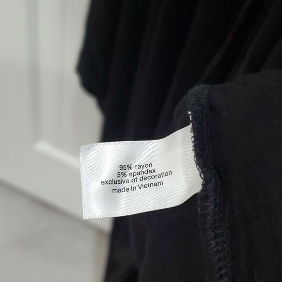 NWT✨️Lane Bryant Crochet Women’s Maxi Dress Black 14/16 - Picture 6 of 7